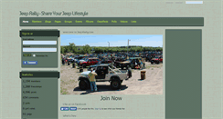 Desktop Screenshot of jeeprally.com