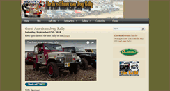 Desktop Screenshot of jeeprally.org